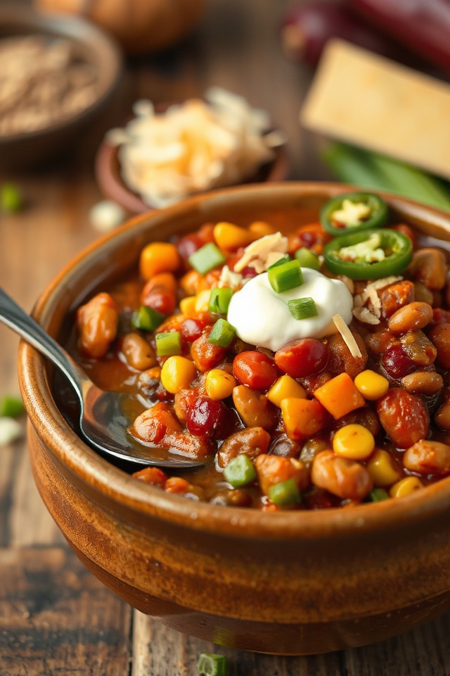 chili fiesta serving suggestions
