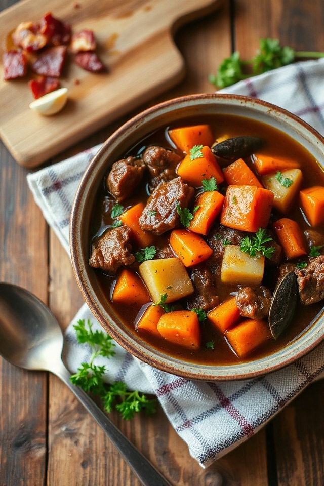 hearty beef stew recipe