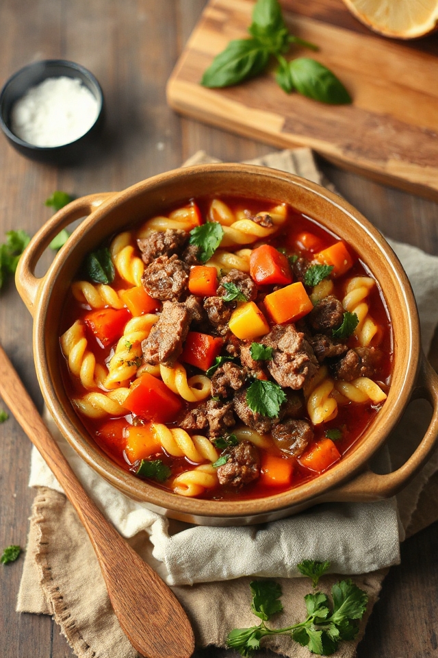 hearty vegetable beef soup