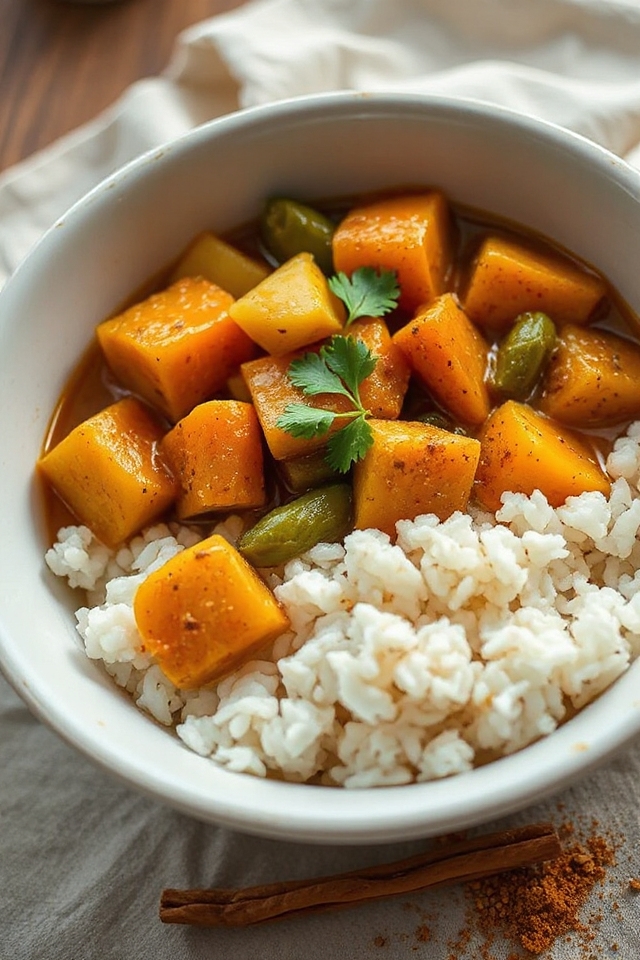 hearty vegetable curry recipe
