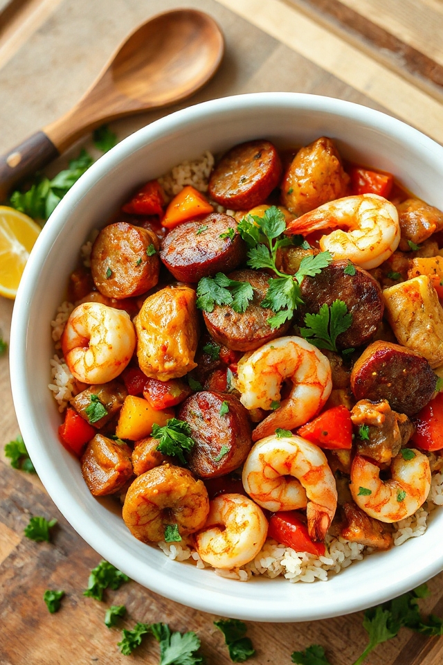 jambalaya made in slow cooker