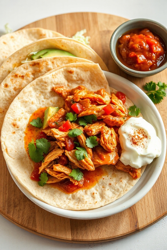 salsa chicken slow cooker