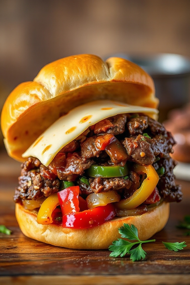 savory slow cooker sandwiches
