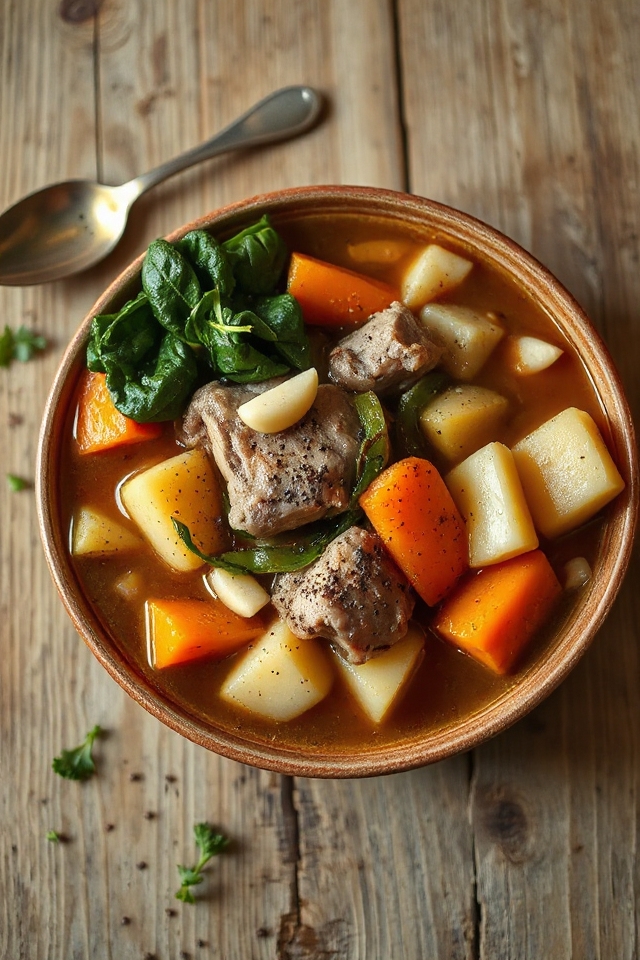 savory tender pork stew