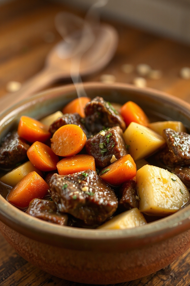 slow cooked beef stew recipe