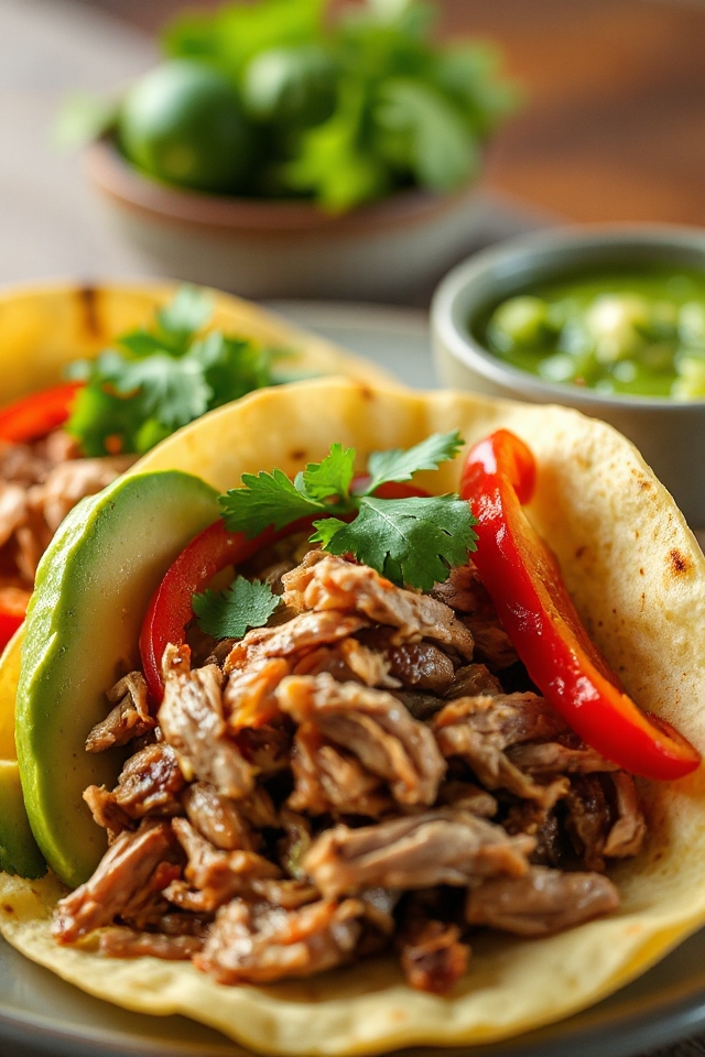 slow cooked carnitas taco recipe