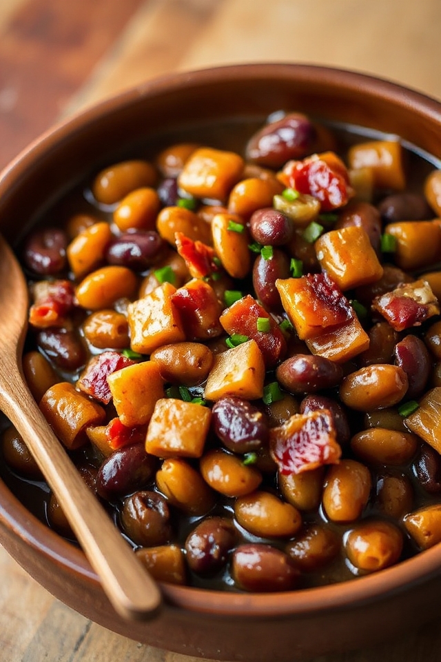 slow cooker beans recipe
