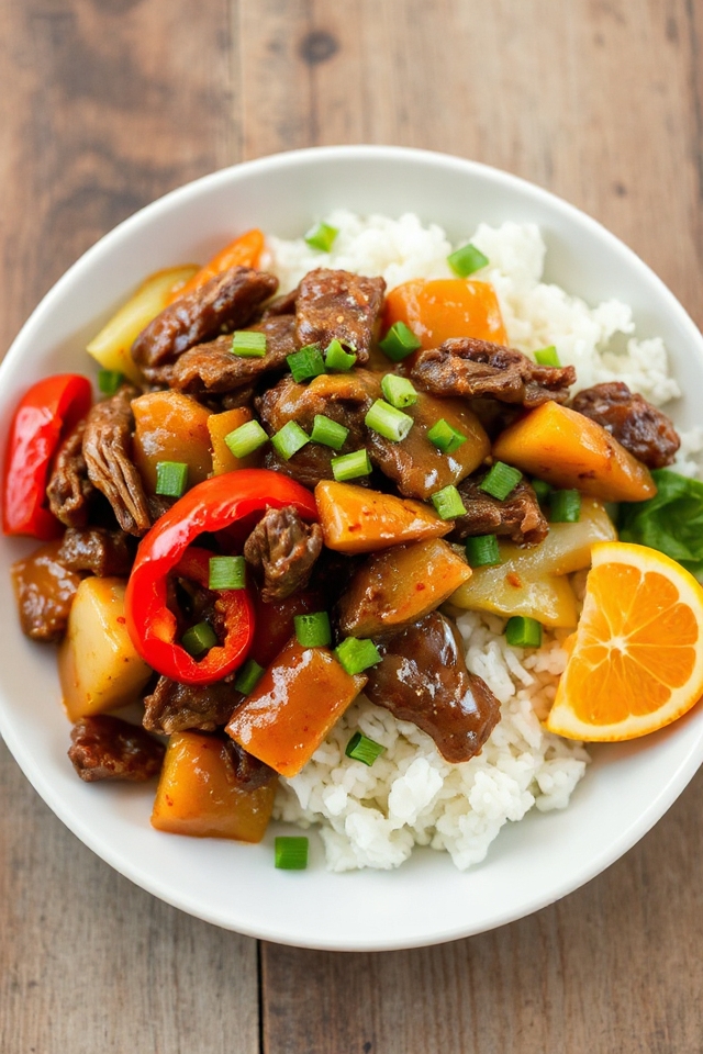 slow cooker beef dish