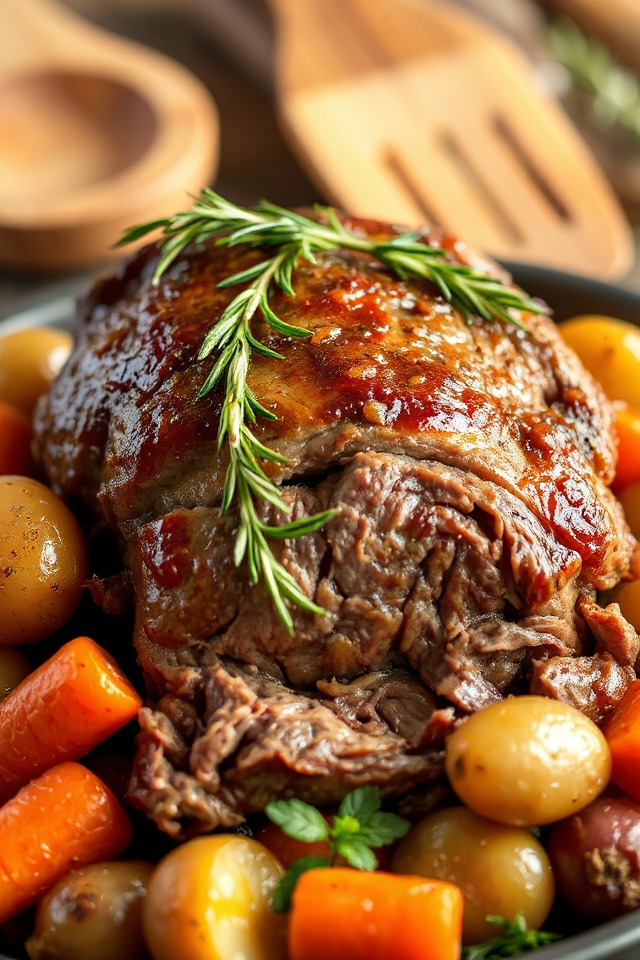 slow cooker beef roast
