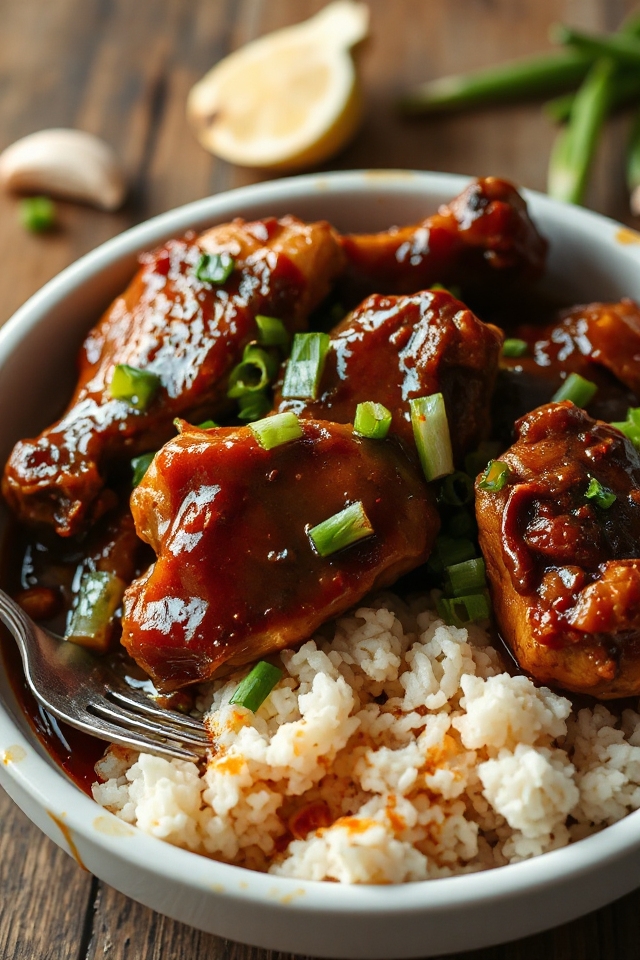 slow cooker chicken adobo recipe