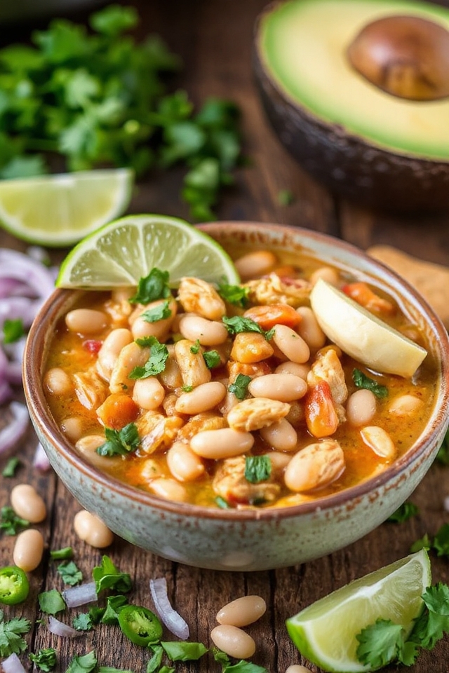 slow cooker chicken chili
