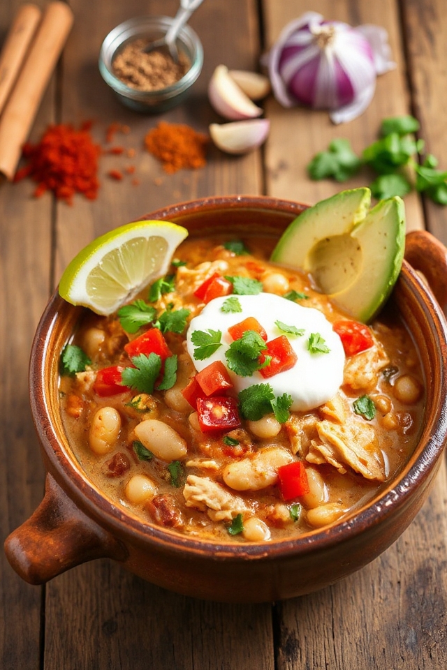 slow cooker chicken chili