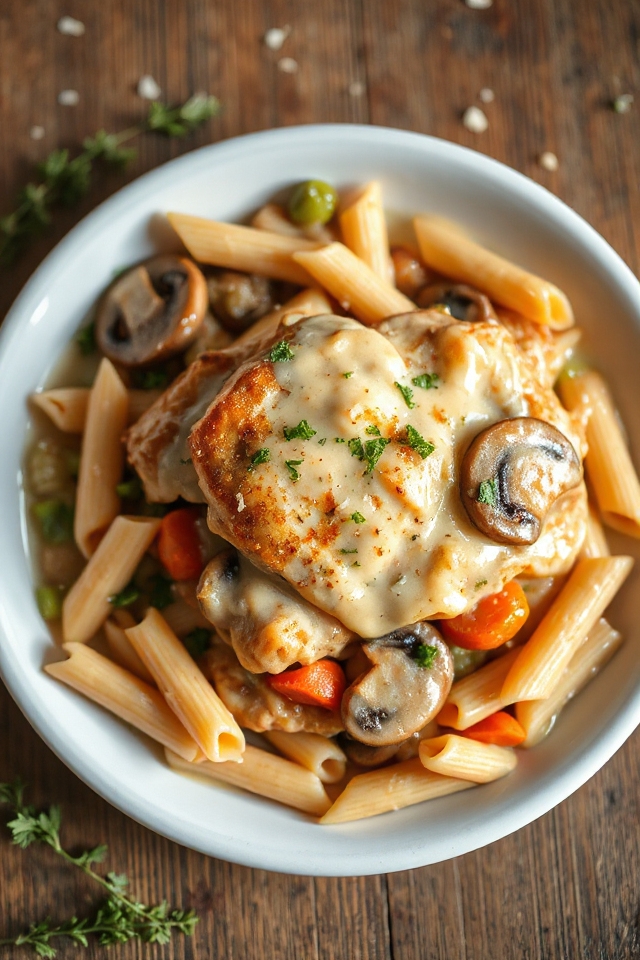 slow cooker chicken lasagna