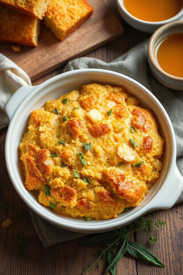 slow cooker cornbread dressing recipe