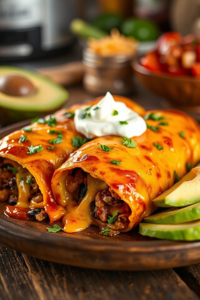 slow cooker enchiladas recipe