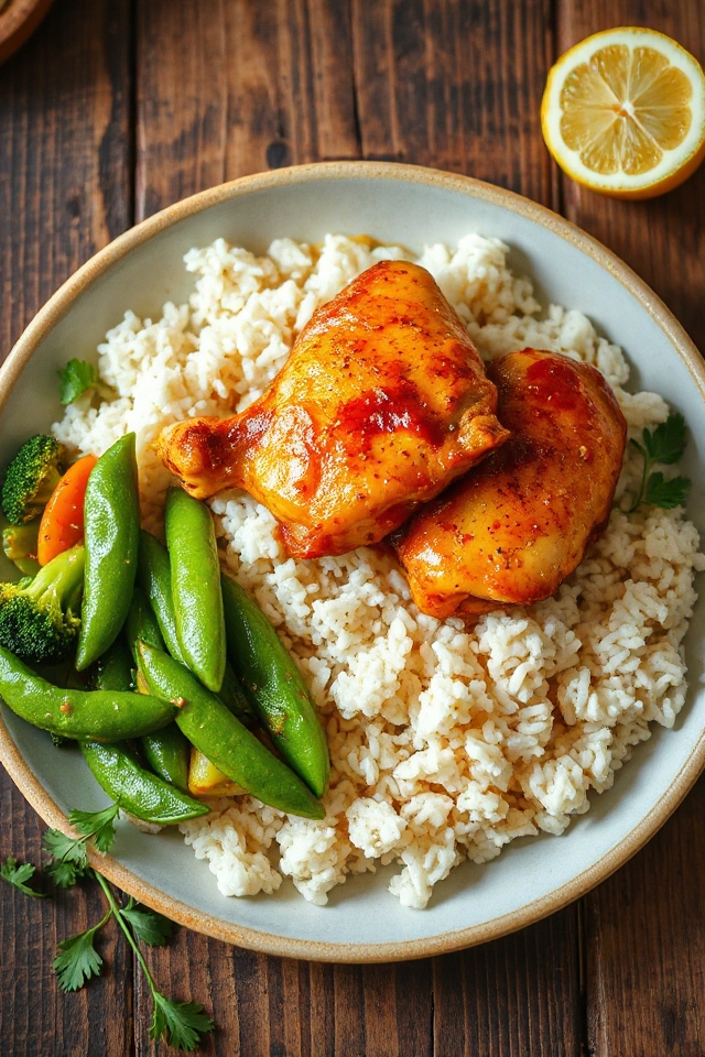 slow cooker garlic chicken
