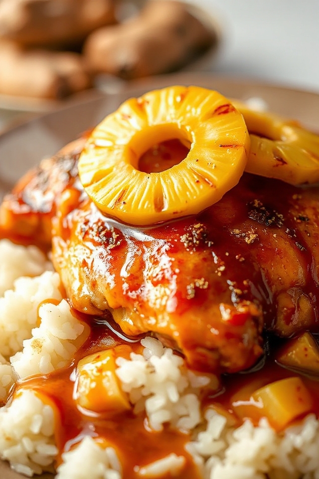 slow cooker hawaiian chicken delight