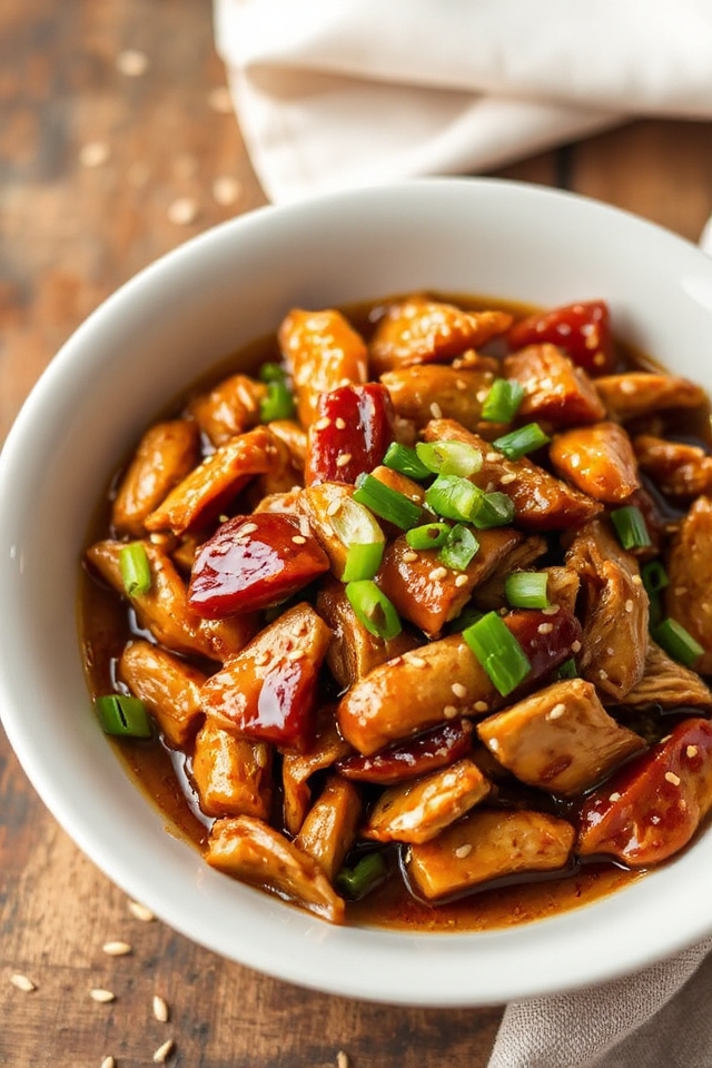 slow cooker honey garlic chicken