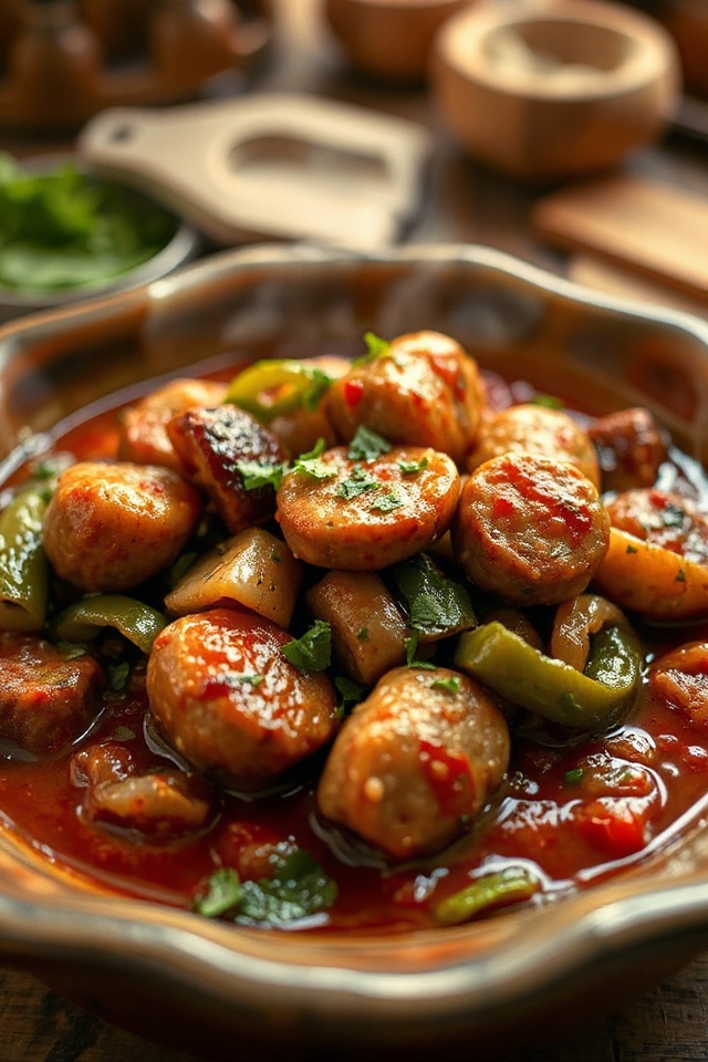 slow cooker italian sausage recipe