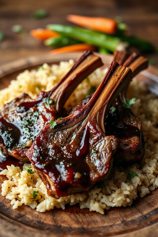 slow cooker lamb chops recipe