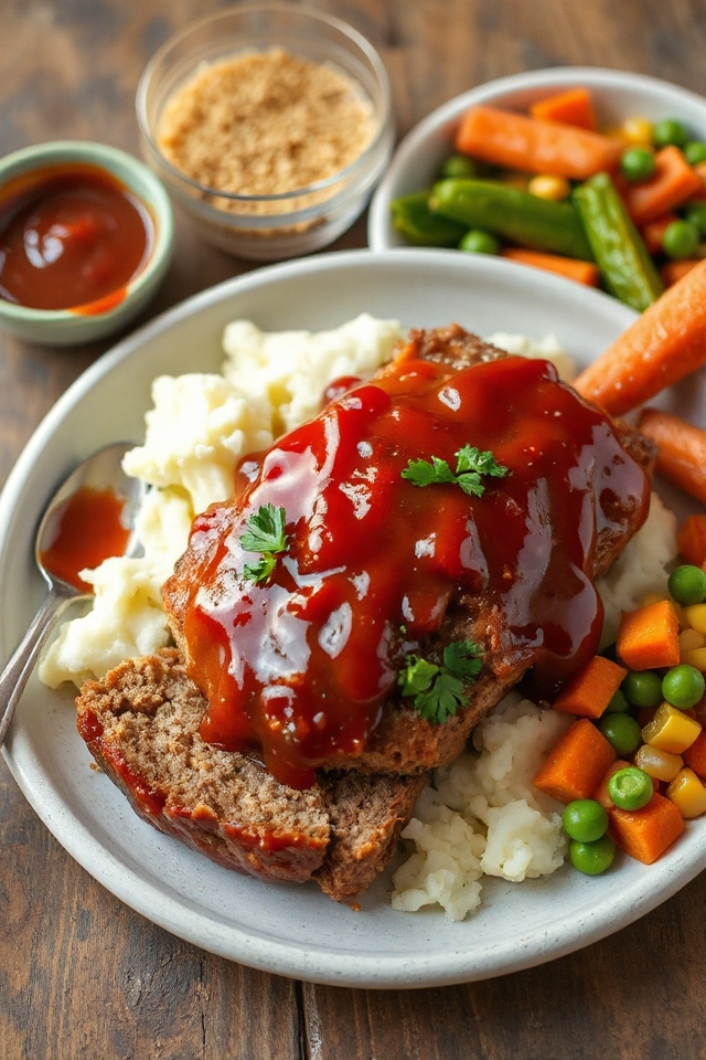 slow cooker meatloaf preparation