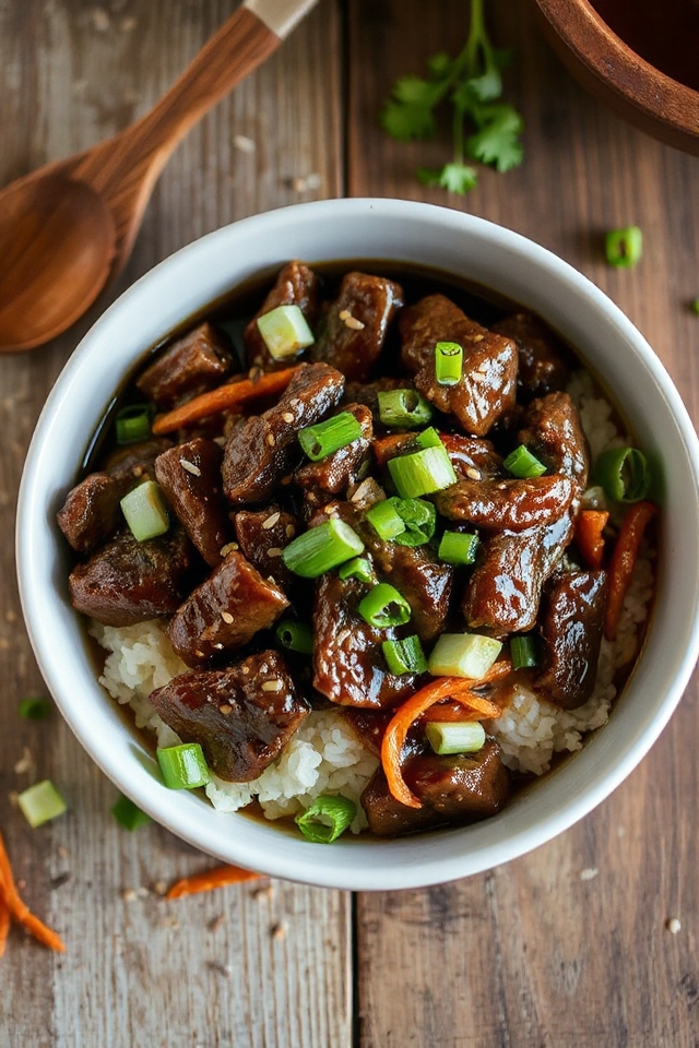 slow cooker mongolian beef
