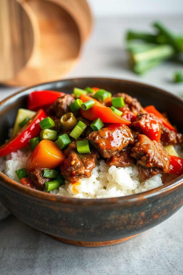 slow cooker orange beef recipe