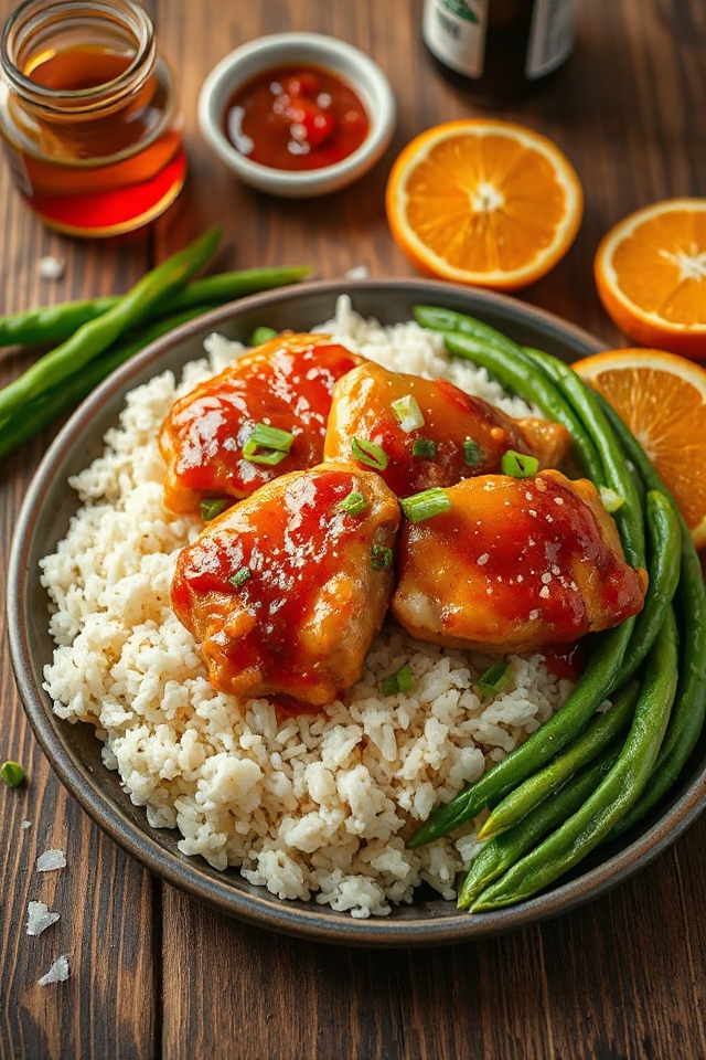 slow cooker orange chicken