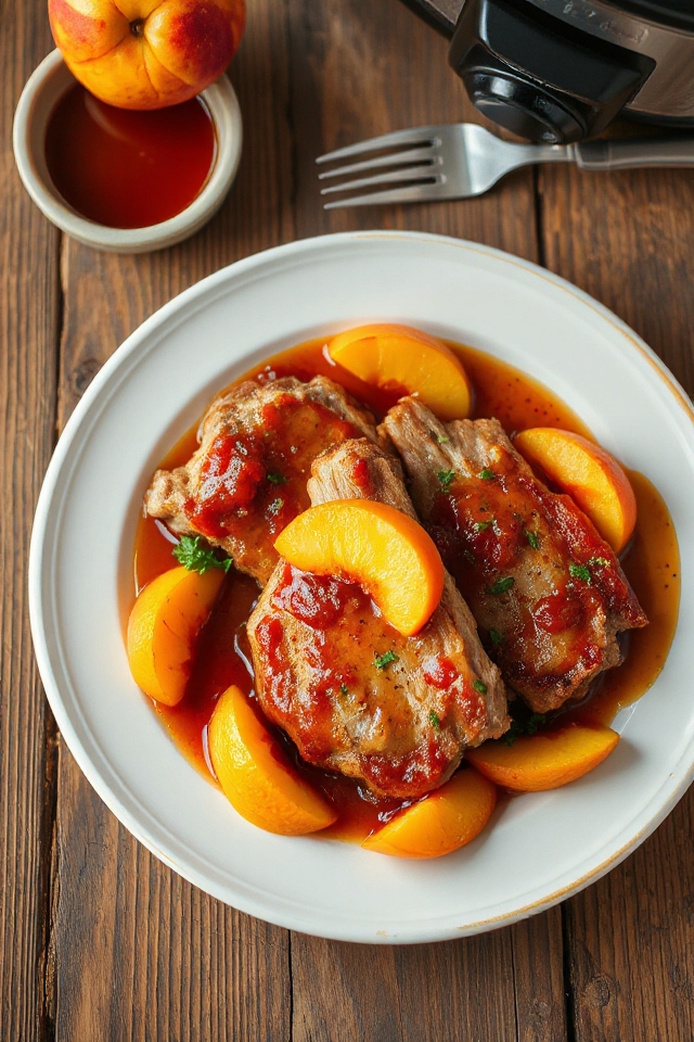 slow cooker pork chops