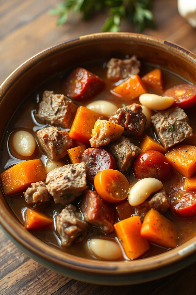 slow cooker pork stew recipe