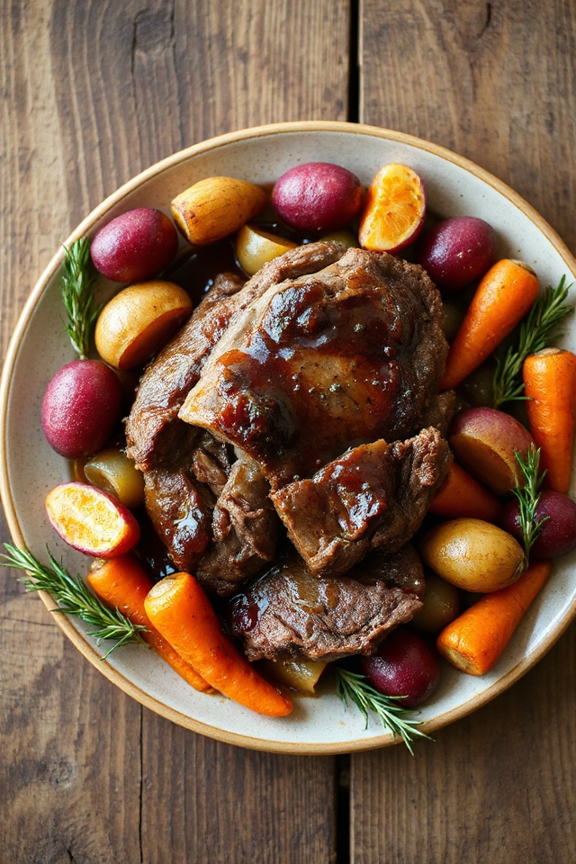 slow cooker pot roast