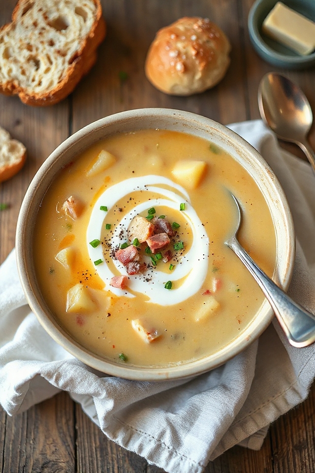 slow cooker potato soup
