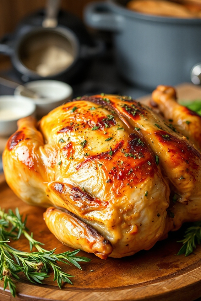 slow cooker rotisserie chicken recipe