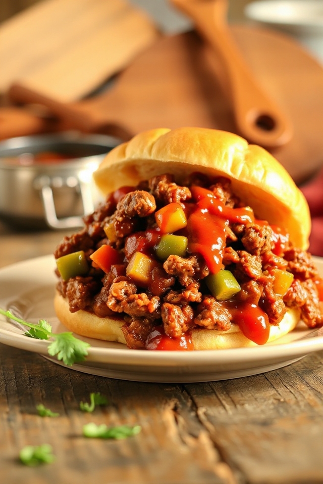 slow cooker sloppy joes recipe