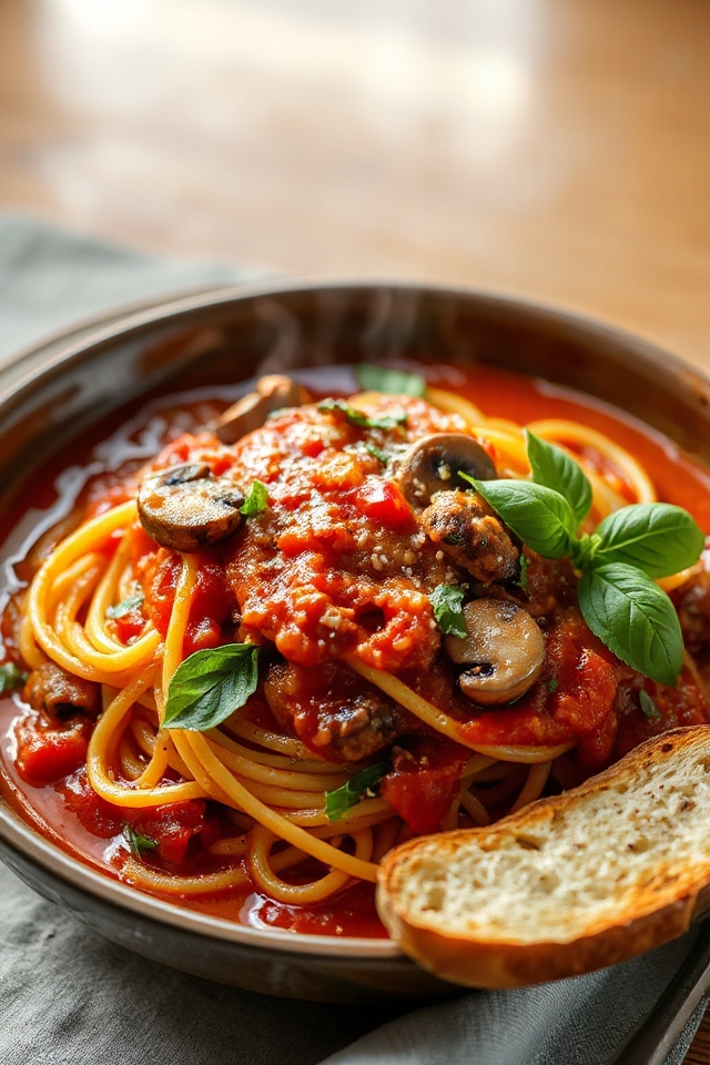 slow cooker spaghetti sauce recipe