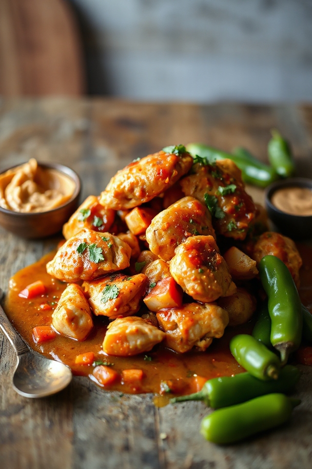 slow cooker spicy chicken recipe