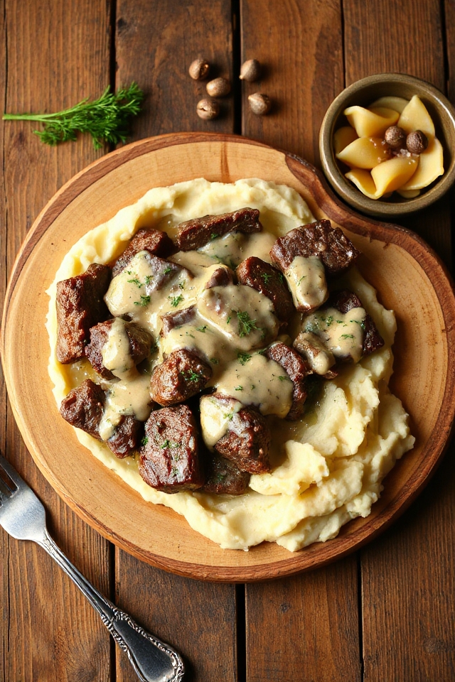 slow cooker steak recipe