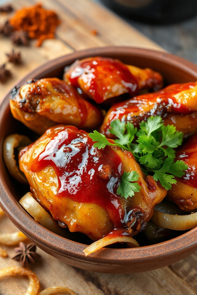 slow cooker sticky chicken recipe