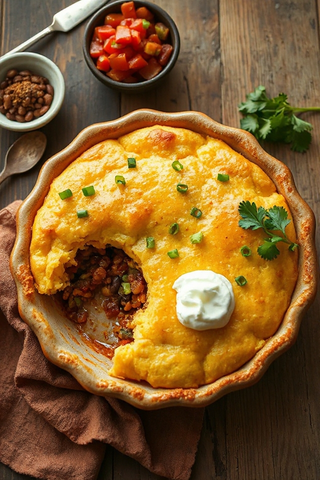 slow cooker tamale pie