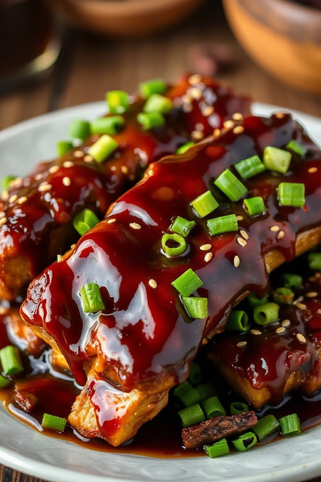 slow cooker teriyaki ribs