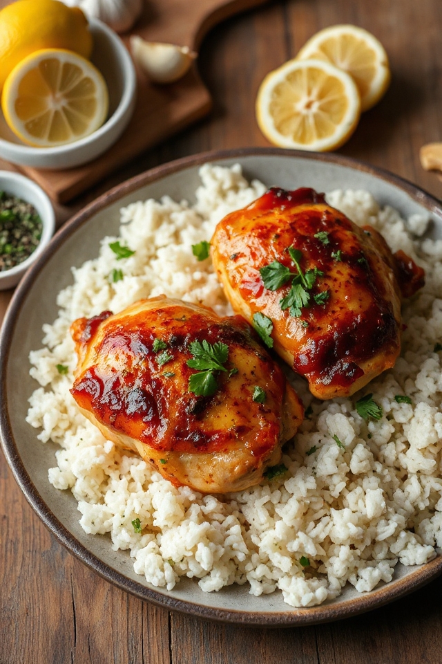 tender citrus infused chicken