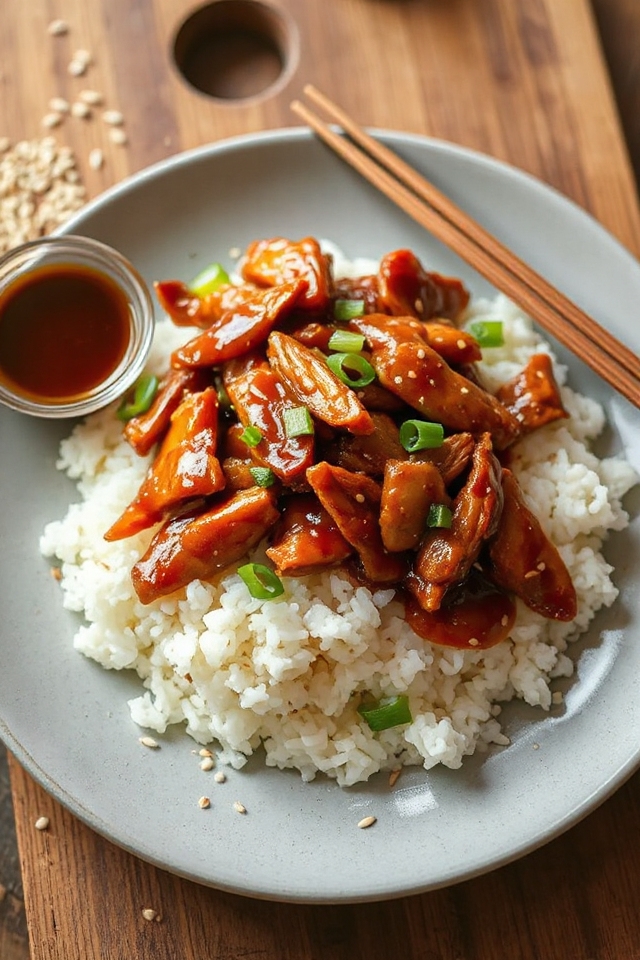 teriyaki chicken in slow cooker